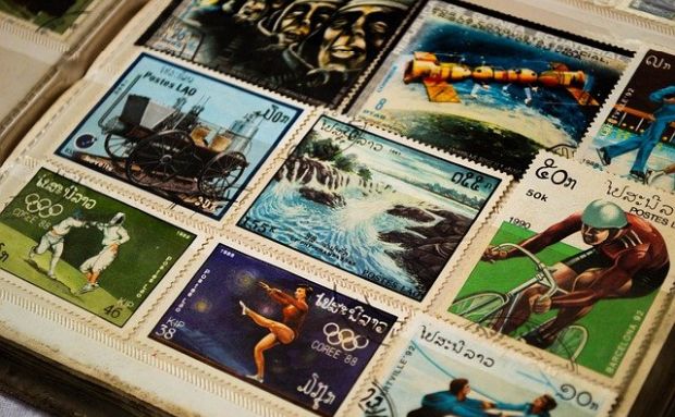 Leidenschaft Briefmarken Sammlung